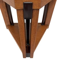 Art Deco Modernist Triangular Side Table by Anton Lucas, 1920s